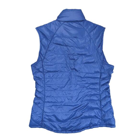 BERNARDO Goose Down Women's S Blue Full Zip Puffer Vest, Pockets Gorpcore - Picture 3 of 5